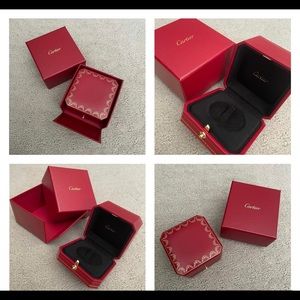💯 💫 Authentic Cartier Ring Box